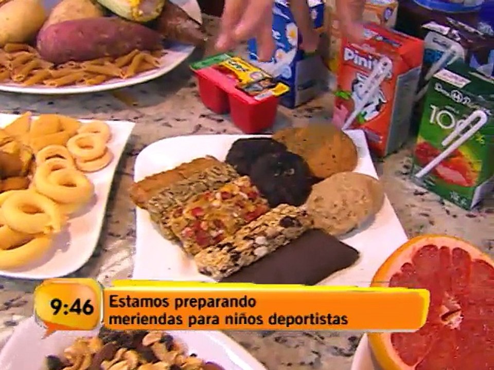 Alimentos adecuados para niños deportistas
