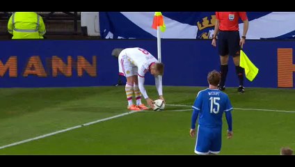 Goal Berra - Scotland 1-0 Northern Ireland - 25-03-2015 Friendly Match