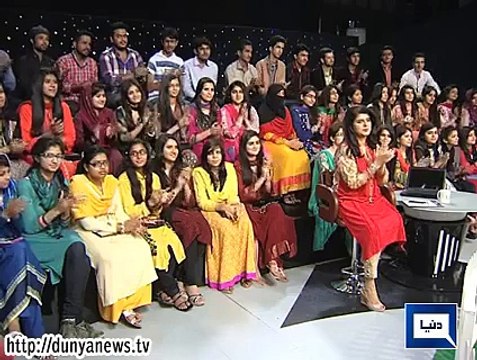 Mazaq Raat - 25th March 2015 Dunya News (25 Mar 2015) Mazaaq raat [25-March-2015]
