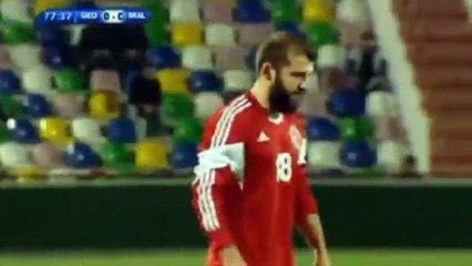 Georgia vs Malta 2-0 ~ All Goals and Highlights (Friendly Match 2015)