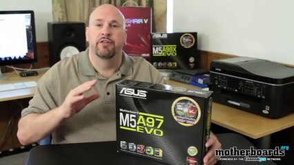 ASUS M5A97 EVO Motherboard Unboxing AMD