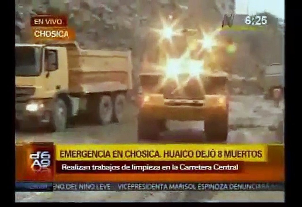 Huaico en Chosica: Conoce las rutas alternas para llegar a la sierra central