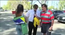 Argentina: conocido programa brasileño se vengó de hinchas argentinos (VIDEO)