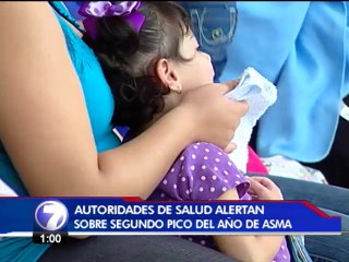 Autoridades alertan a los padres de aumento de casos de asma