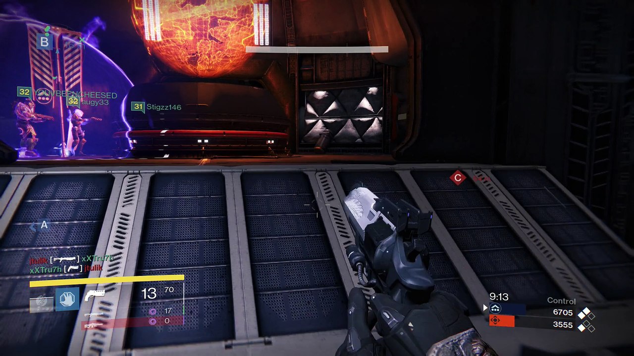 Destiny PS4 [Hawkmoon] Crucible Part 765 - Iron Banner (Firebase Delphi, Mars) [With Commentary]