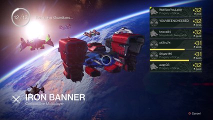 Destiny PS4 [Hawkmoon] Crucible Part 766 - Iron Banner (Blind Watch, Mars) [With Commentary]