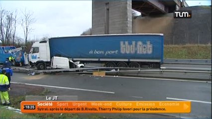 Violent accident à Saint-Laurent-de-Mure