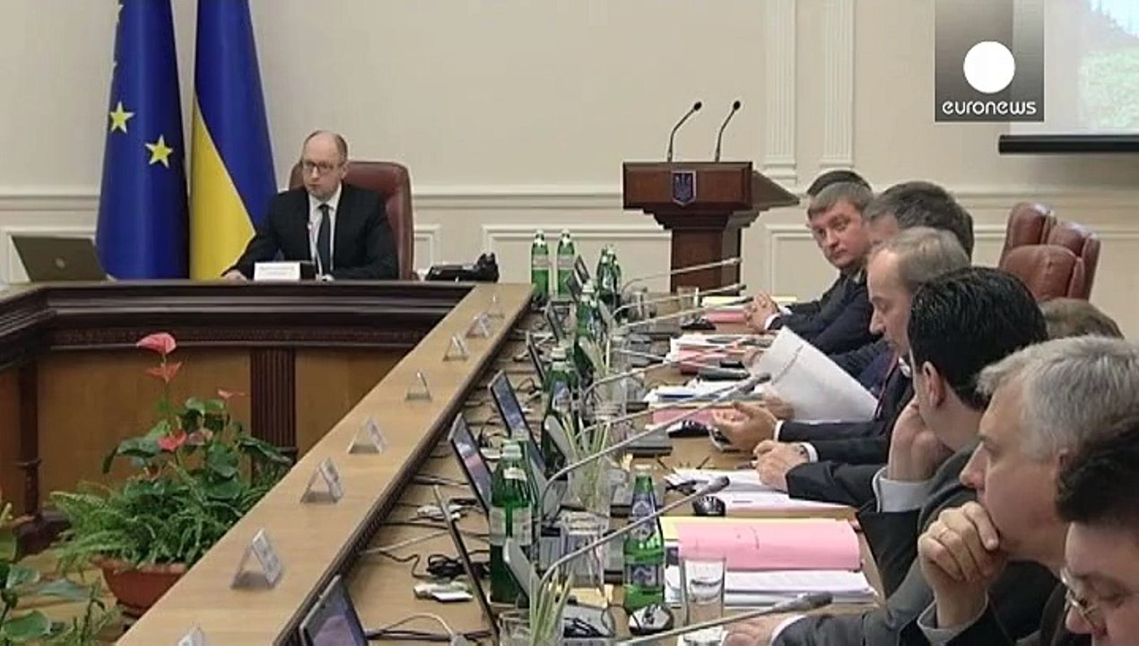 Ukraine: Funktionäre während Regierungssitzung festgenommen