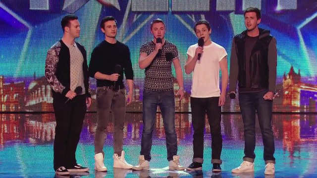 Collabro sing Stars from Les Misérables Britain's Got Talent 2014