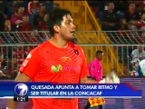 Alfonso Quesada apunta a la titularidad en el arco Alajuelense para la Concacaf