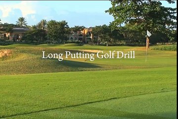 Long Putting Golf Drill