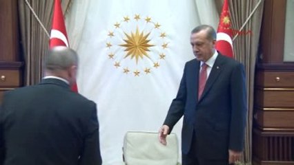 Polonya Dışişleri Bakanı Schetyna Sawicki Cumhurbaşkanlığı Sarayı?nda