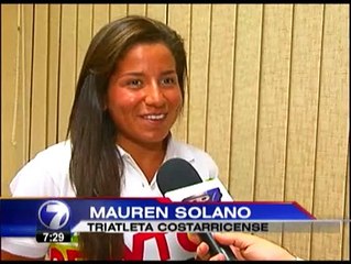 Mauren Solano se prepara para el desgastante Iron Man de Hawaii