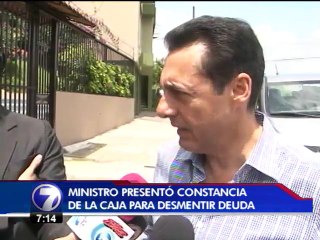 Álvarez Desanti presenta documento del Registro Nacional como prueba contra jerarca del MOPT