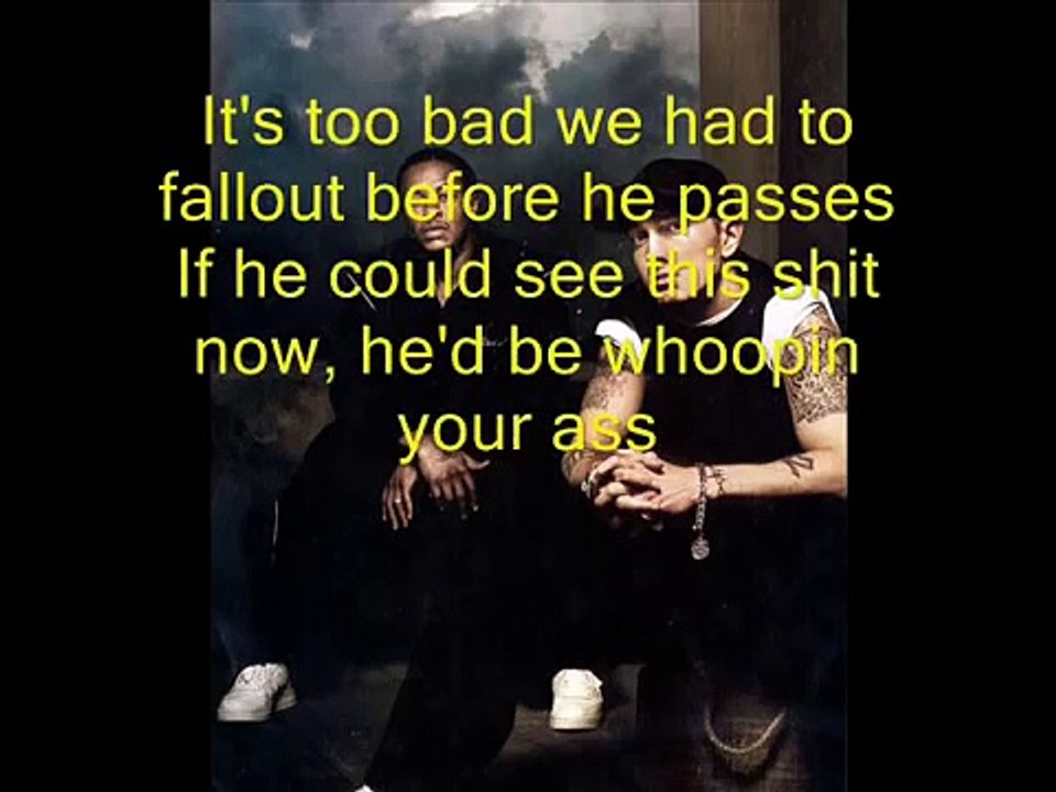 Eminem, Dr Dre and Obie Trice Shit hits the fan (lyrics) Vidéo