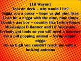 9mm Lyrics - David Banner Ft. Snoop Dogg Akon & Lil Wayne