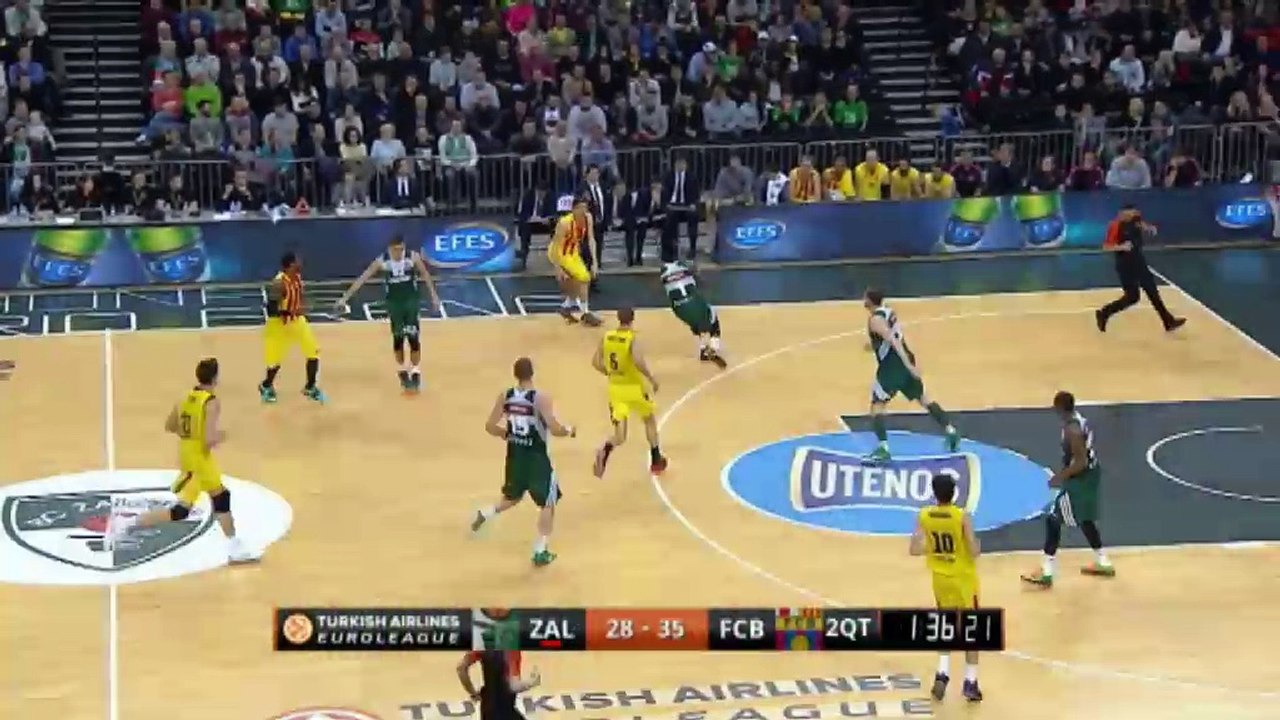 Zalgiris Kaunas 72-83 Barcelona