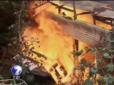 Incendio consume cinco casas en Guararí de Heredia este jueves