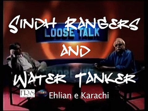 Sindh Rangers & Water Tankers in Karachi