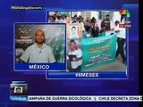 México: gran marcha por los 6 meses de desaparición de normalistas