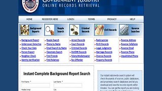 Government Records Registry