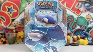 Opening A Kyogre EX Tin Legends of Hoenn