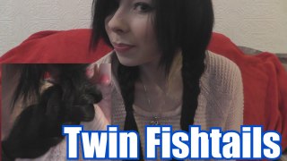 Twin Fishtail Hair Tutorial with ClipHair Extensio