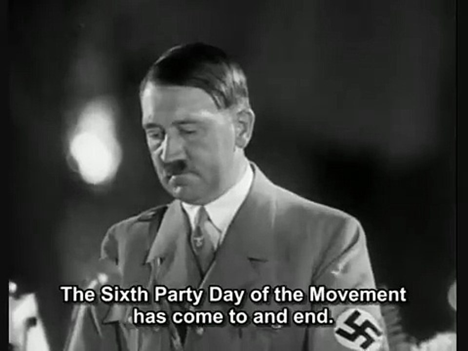Adolf Hitler - speech (English Subtitles)