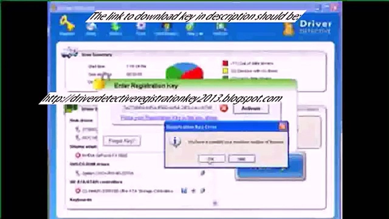 Driver detective 8.2.0.10 registration key - driver detective 8.2.0.29 registration key