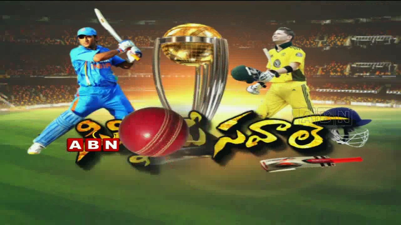 Australia skipper Michael Clarke won the toss and elected to bat against India (26-03-2015)