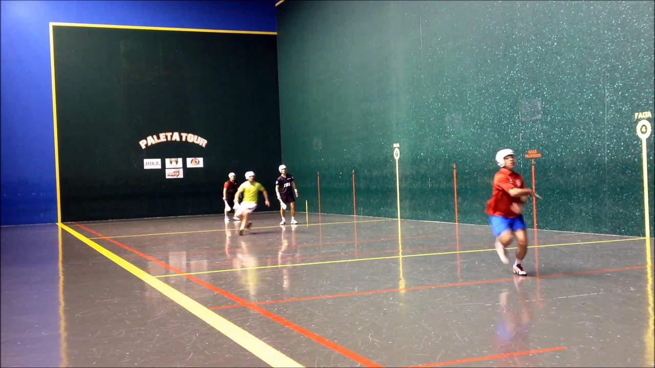 Paléta Cuir Mur à Gauche 1ère série: P. Bonnet et L. Monsegur contre F. Lagarde et F. Gil