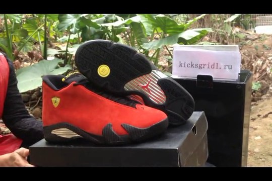 Authentic Air Jordan 14 Retro Ferrari Review kicksgrid1.ru