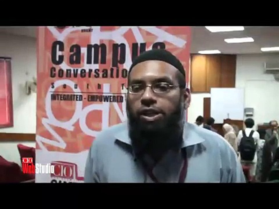 Campus Conversations'11NED University of engineering & technology Mohammad Ali Ismail