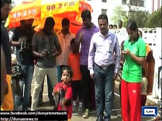 Dunya News - India: Three-year-old baby girl sets world record