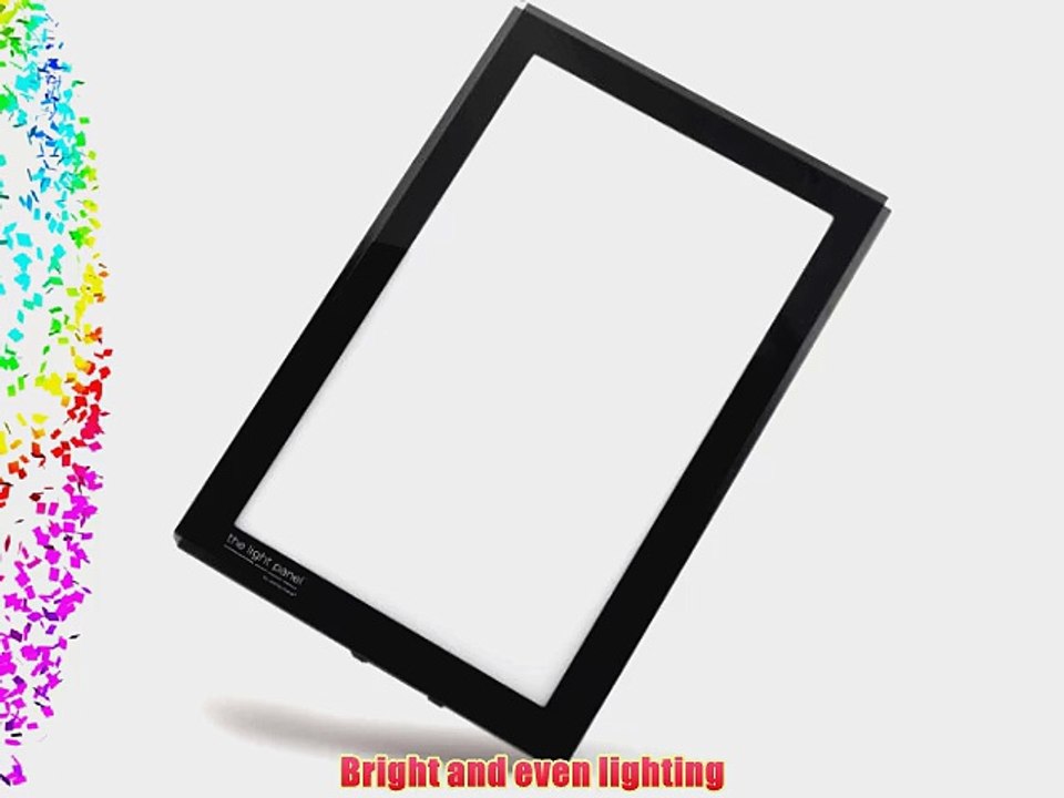 Porta-Trace LED Light Panel Black Frame 11-by-18-Inch