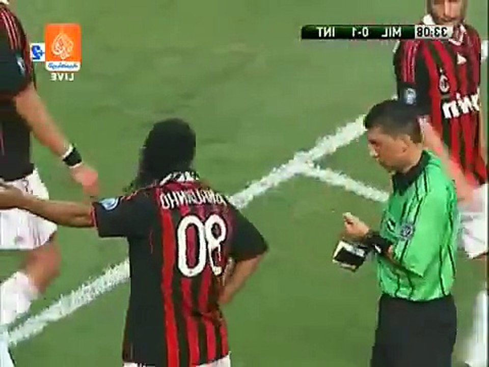 Ronaldinho Funny Red Card