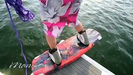 2014 Manitou Pontoon Boat Performance Video