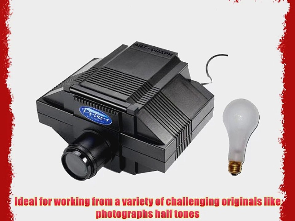 Artograph 225-090 Prism Art Projector with (FREE) extra Replacement Bulb