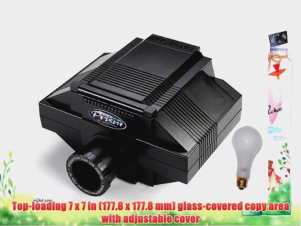 Artograph 225-190 Super Prism Art Projector with (FREE) extra Replacement Bulb