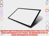 Huion 26.77 Inches LED Light Box