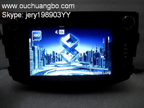Ouchuangbo radio dvd car kit Toyota RAV4 GPS navigation