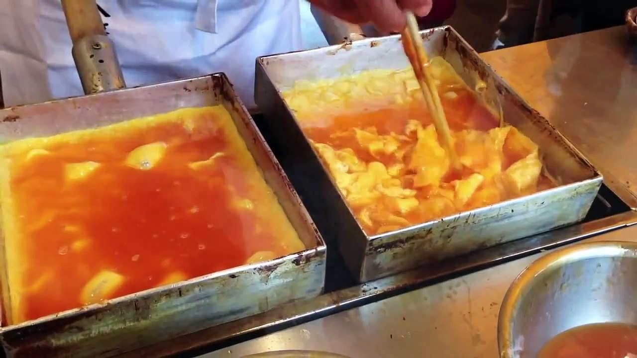 As in Japan make an omelet