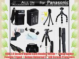 All In Accessory Kit For Panasonic Lumix DMC-FZ70 DMC-FZ70K DMC-FZ60 DMC-FZ60K DMC-FZ100 DMC-FZ40