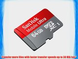 SanDisk Mobile Ultra microSDXC Class 6 Flash Memory Card  (619659070076)