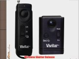 Vivitar VIV-RC-200-XSI Wireless Shutter Release for Canon Xsi (Black)