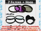 NEW 40.5mm UltraPro PREMIUM Filter Kit   Lens Hood Bundle Includes Multi-Coated 3 PC Filter
