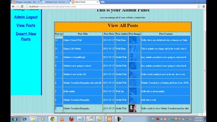 L47-Complete Website & Admin Panel in PHP_MySQL - Urdu-Startupspk