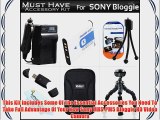 Must Have Accessories Bundle Kit For Sony MHS-PM5 Bloggie HD Video Camera Includes Extended