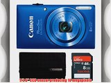 Canon PowerShot ELPH 115 IS 16MP Digital Camera with 8x Optical Zoom and 2.7-Inch LCD (Blue)