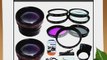 58mm Lens Bundle Kit For Nikon Coolpix P7000 P7100 Digital Camera Includes Adapter Tube   .45x
